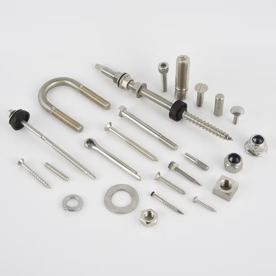 Acero al carbono/tornillo de acero inoxidable/tornillo autoperforante/tornillo de rosca para paneles de yeso/tornillo para aglomerado/tornillo para madera/tornillo para techos/tornillo para máquina/tornillo para muebles de terraza