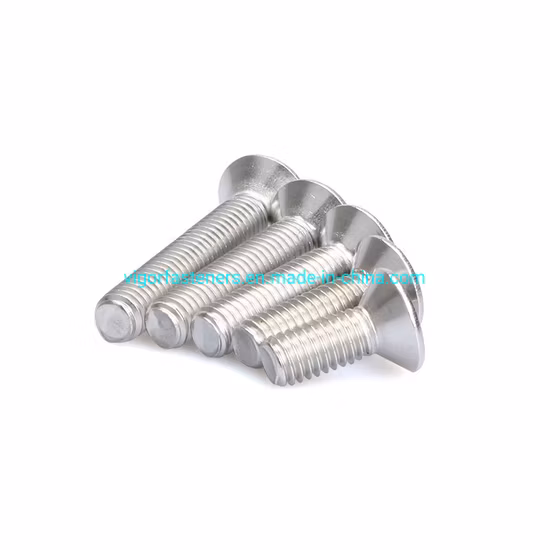 Tornillos de cabeza avellanada con zócalo hexagonal DIN7991 de acero inoxidable, tornillo de cabeza plana con zócalo hexagonal, pernos Allen, acero de aleación Csk