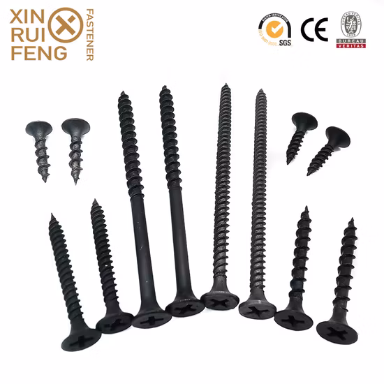 Fabricante mayorista de China Tornillo de aglomerado de sujeción de hardware/acero inoxidable/tornillo para madera/tornillo autorroscante/tornillo autoperforante/tornillo para paneles de yeso