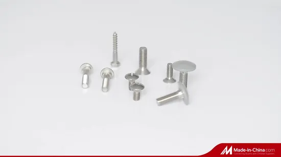 Suministro de fábrica Sujetador de acero inoxidable Inox AISI 304 316 Tornillos hexagonales de cabeza hexagonal